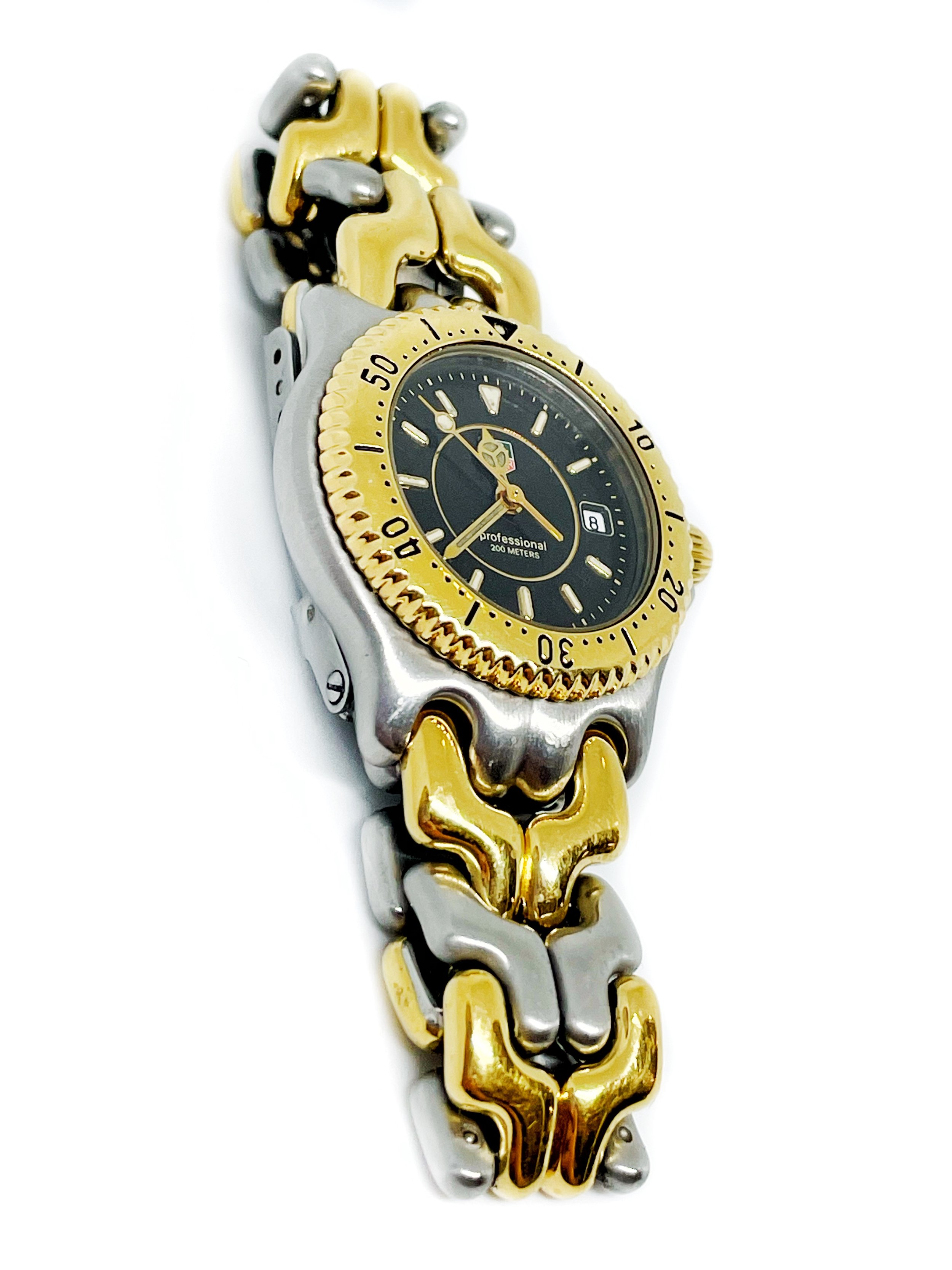 Tag Heuer Stainless Steel Yellow Gold WG1325 Wrist Watch