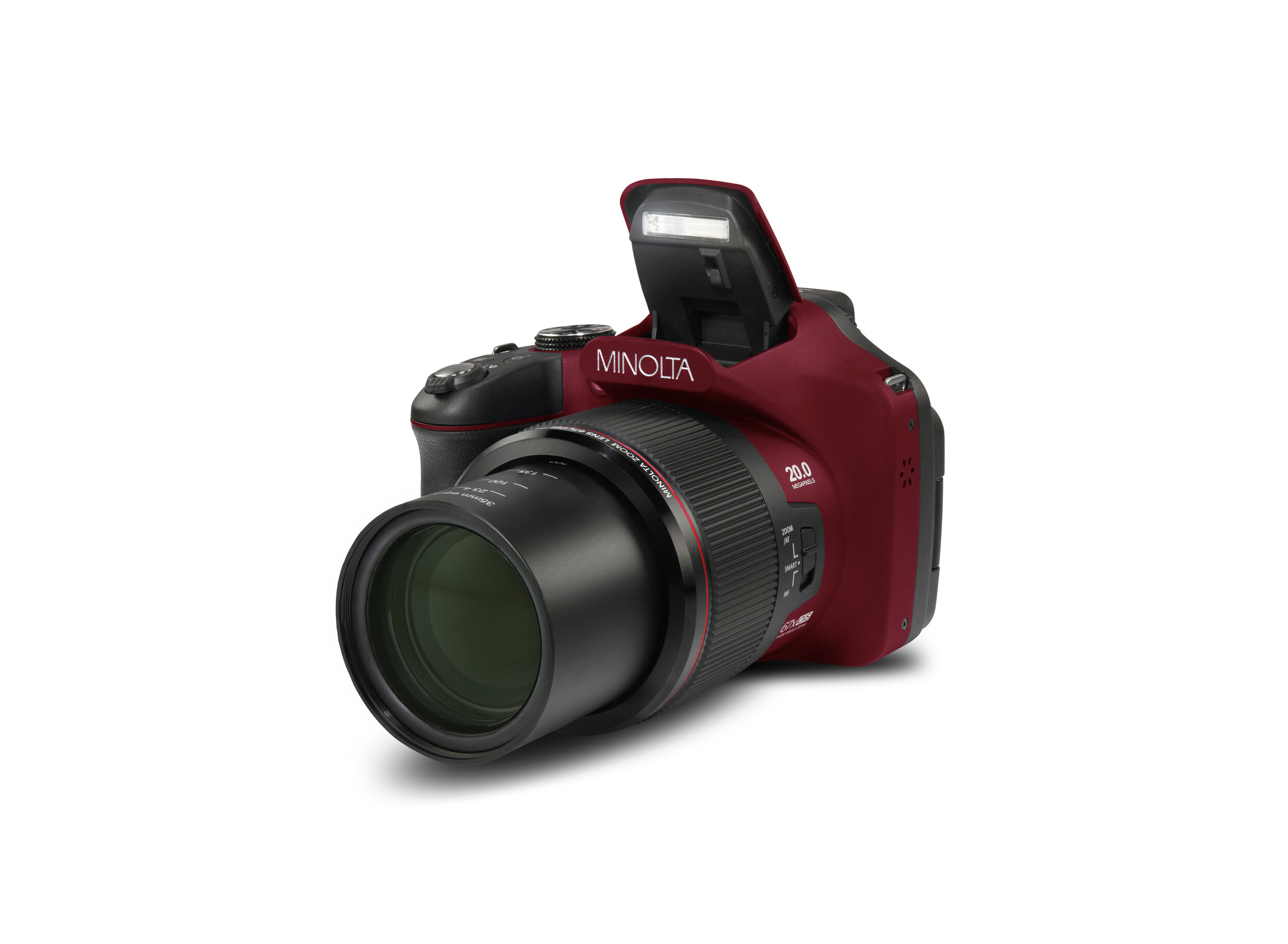 MN67Z 20MP 67X Optical Zoom Wi-Fi Bridge Camera — Minolta Digital