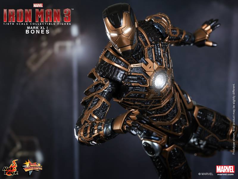 Hot Toys - IRON MAN 3 Bones (Mark XLI) Collectible Figure — GeekTyrant