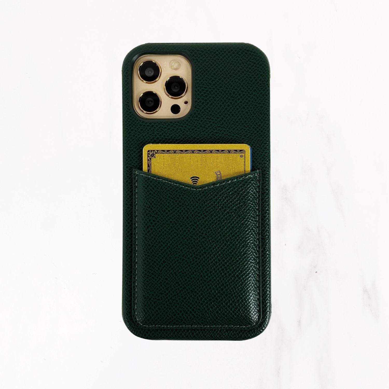 iPhone 12 Series - Jetsetter Single Pocket Case - Dark Green