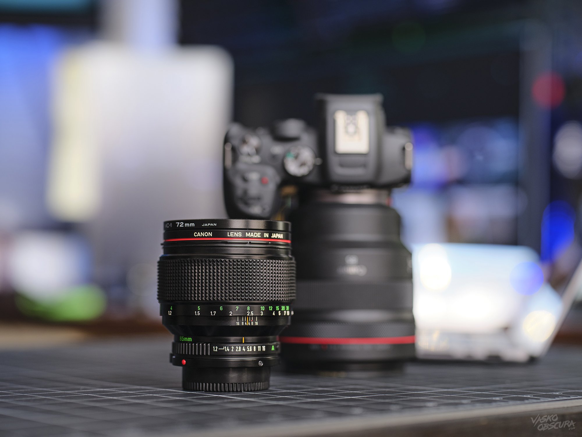 Canon nFD 85mm f1.2 L - Lens Info