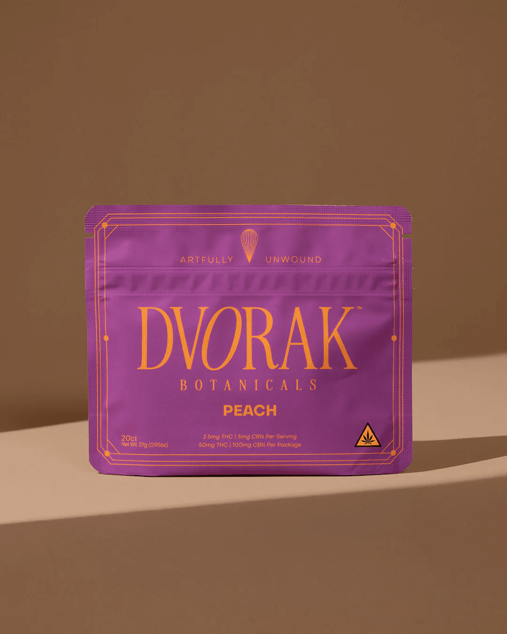 Dvorak Botanicals Peach Gummies — Soberish