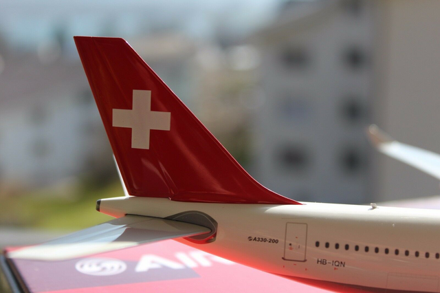 Swissair A330-200 (HB-IQN) Genève, 1:200, Phoenix only for Switzerland