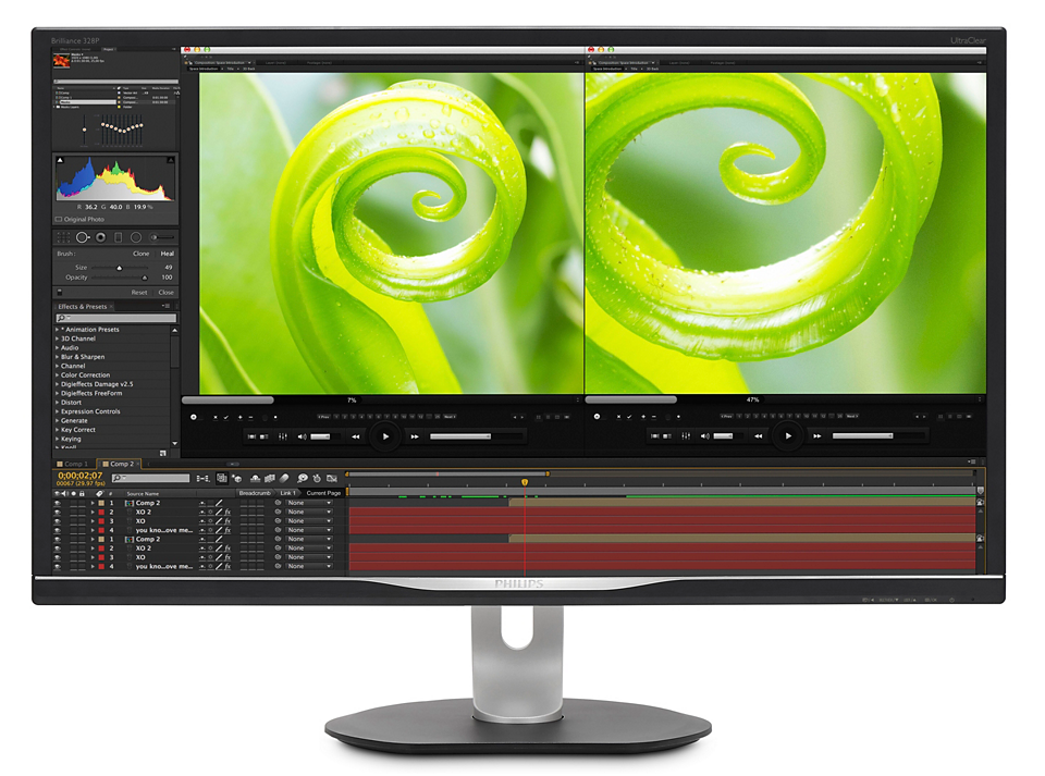 Brilliance Ultra Wide-Color 搭載 4K 液晶モニター 328P6VJEB/11