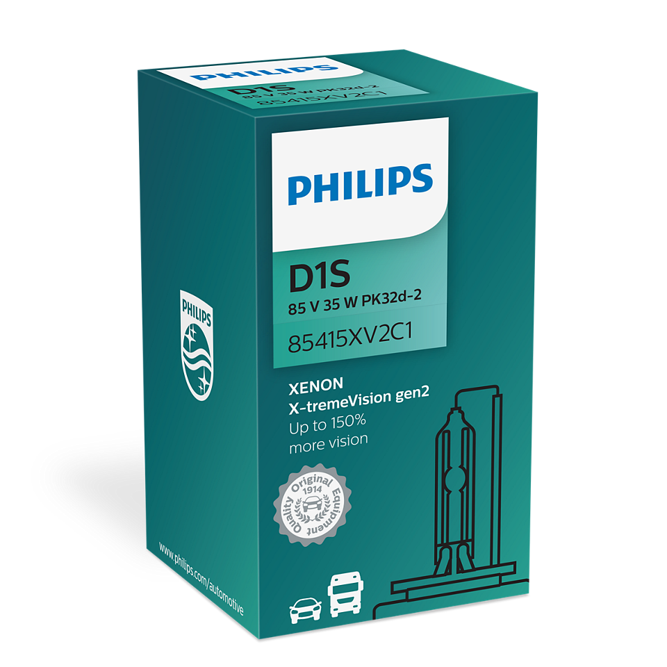 Xenon X-tremeVision gen2 ヘッドランプ用バルブ 85415XV2C1 | Philips