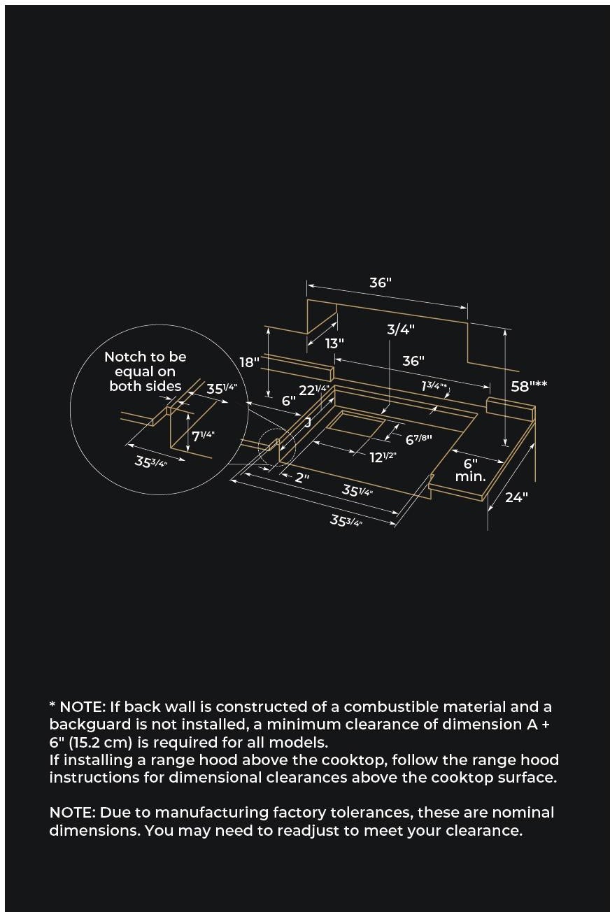 Jenn Air JGCP536HL 36 Inch Gas Rangetop Stainless Steel