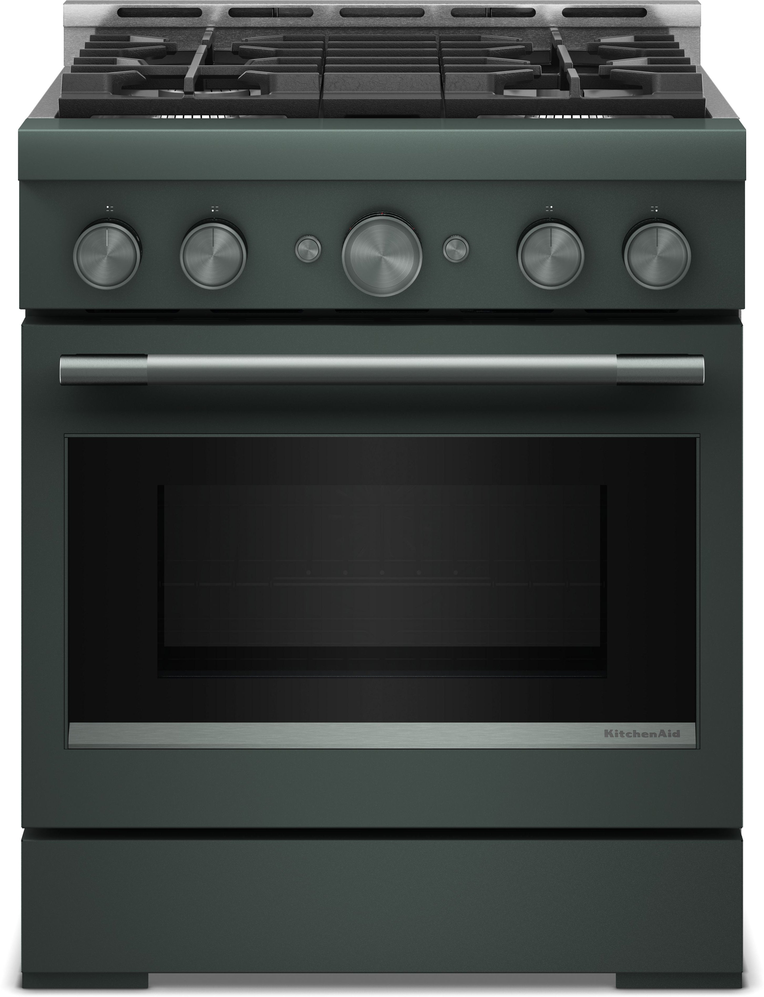 KitchenAid KFGS930SJP 30-Inch 4 Burner Commercial-Style Gas Range