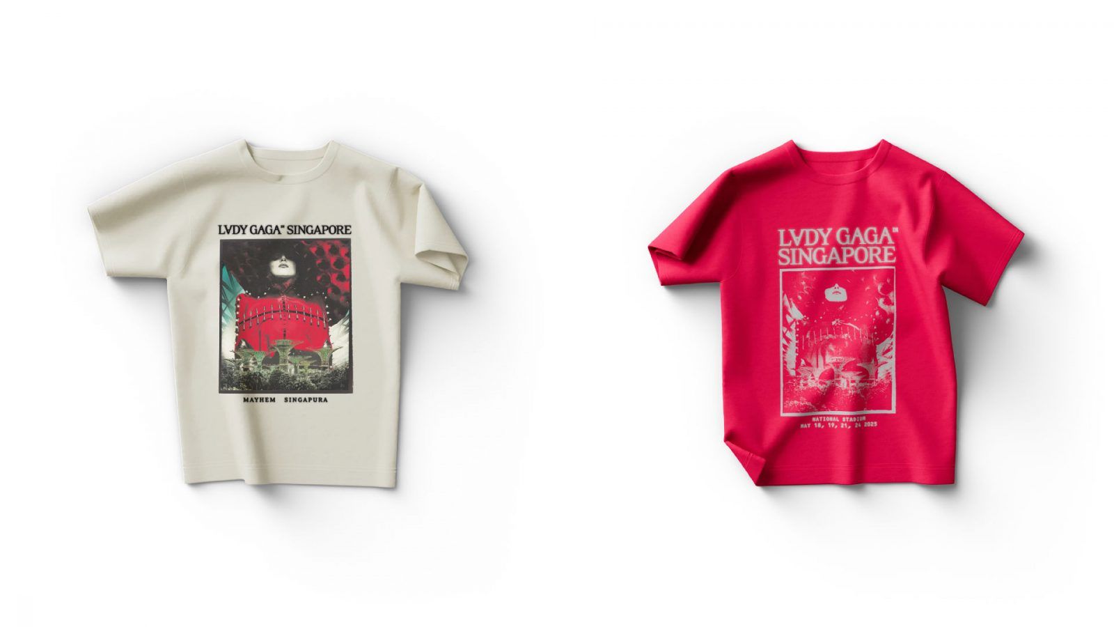 Lady Gaga The Mayhem Tour Tシャツ シンガポール Lady Gaga official