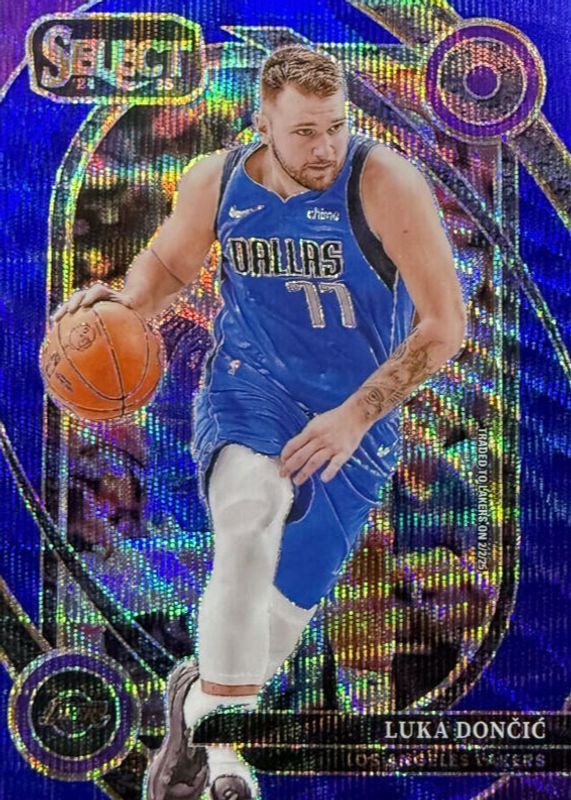 Luka Doncic 2024 Select #265 Courtside Blue Wave /75 Price Guide