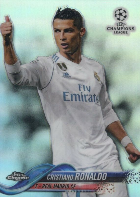 Cristiano Ronaldo 2017 Topps Chrome UEFA Champions League #93 SP