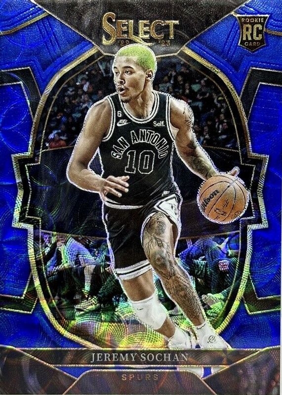 Jeremy Sochan 2022 Select #86 Concourse Blue Scope /249 Price