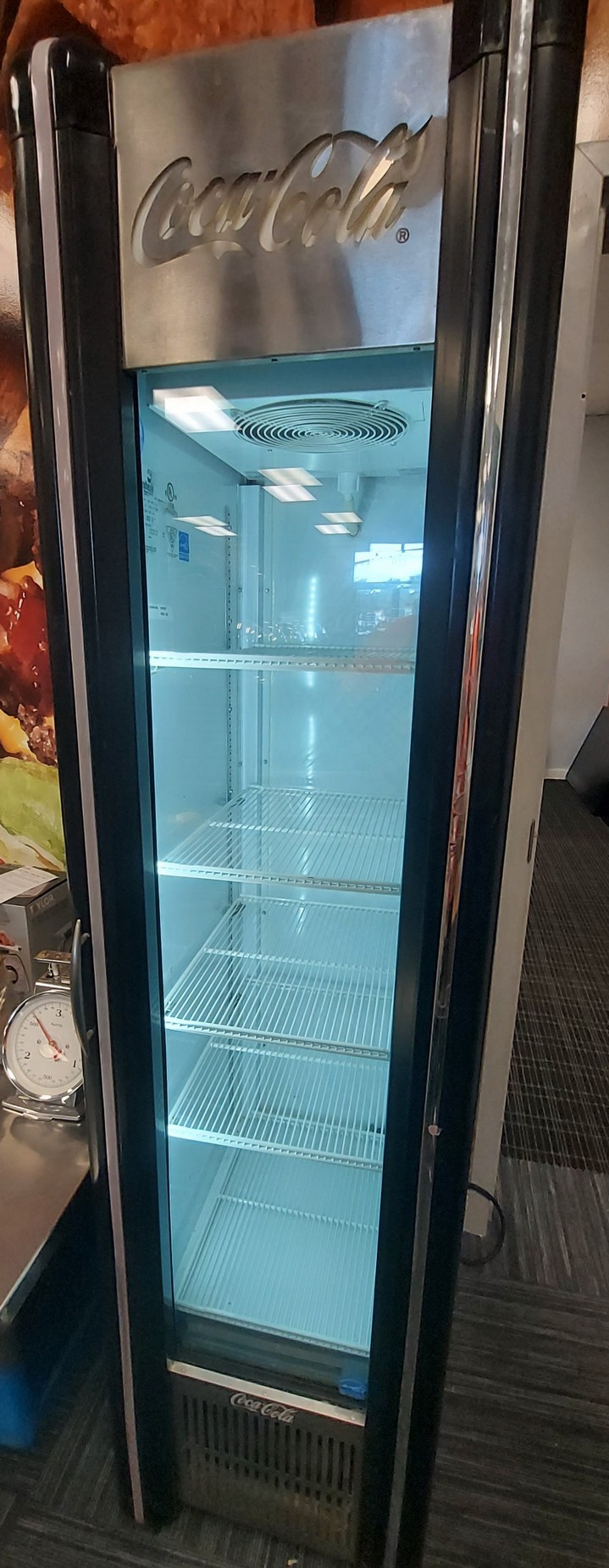 Imbera VR09CC-CO2 Coca Cola Themed Glass Door | Proxibid