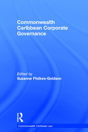 Commonwealth Caribbean Corporate Governance - 1st Edition - Suzanne Ff