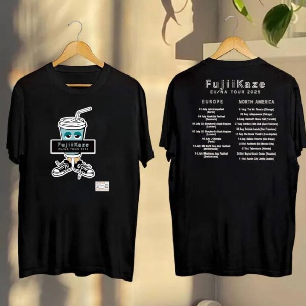 Fujii Kaze Europe And North America Tour 2025 T-shirt - Ricardo