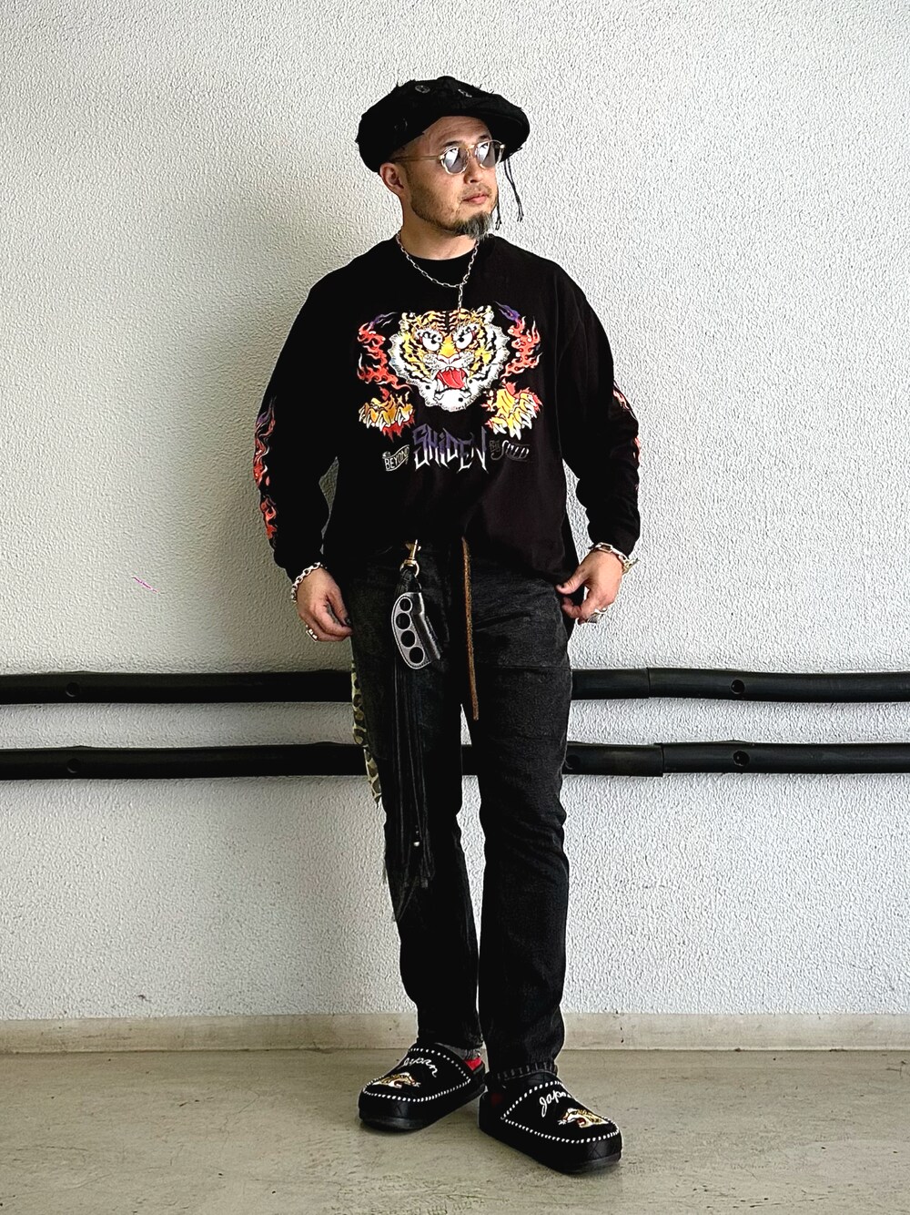 CHRISTOPHER NEMETHのキャスケットを使った人気ファッション