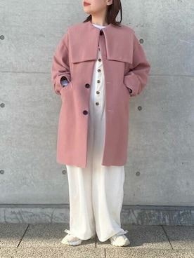 エアリアルパイル Lotta coatを使った人気ファッションコーディネート