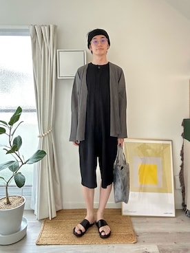 HOMME PLISSE ISSEY MIYAKEのつなぎ/オールインワンを使った人気