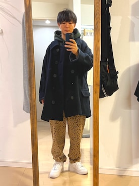 NAUTICAのピーコートを使った人気ファッションコーディネート - WEAR