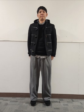 BLACKBARRETT by NEIL BARRETTのダッフルコートを使った人気