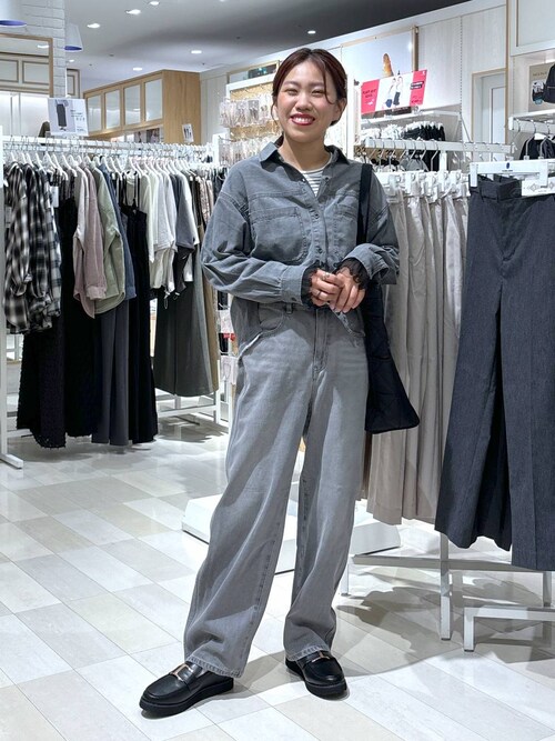 セール】GOODデニムクロップドシャツ/115551（シャツ/ブラウス