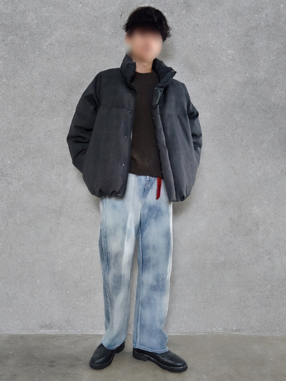 LIDNM（リドム）の「Yak Brushed Knit（ニット/セーター）」 - WEAR