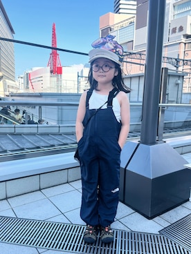 THE NORTH FACEのサロペット/オーバーオールを使ったキッズ人気