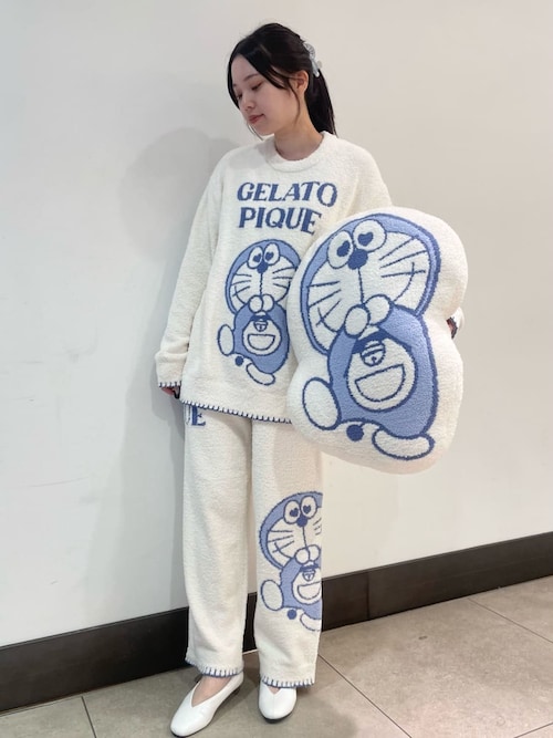 ドラえもん】【Sleep】ベビモコジャガードクッション（寝具）｜gelato