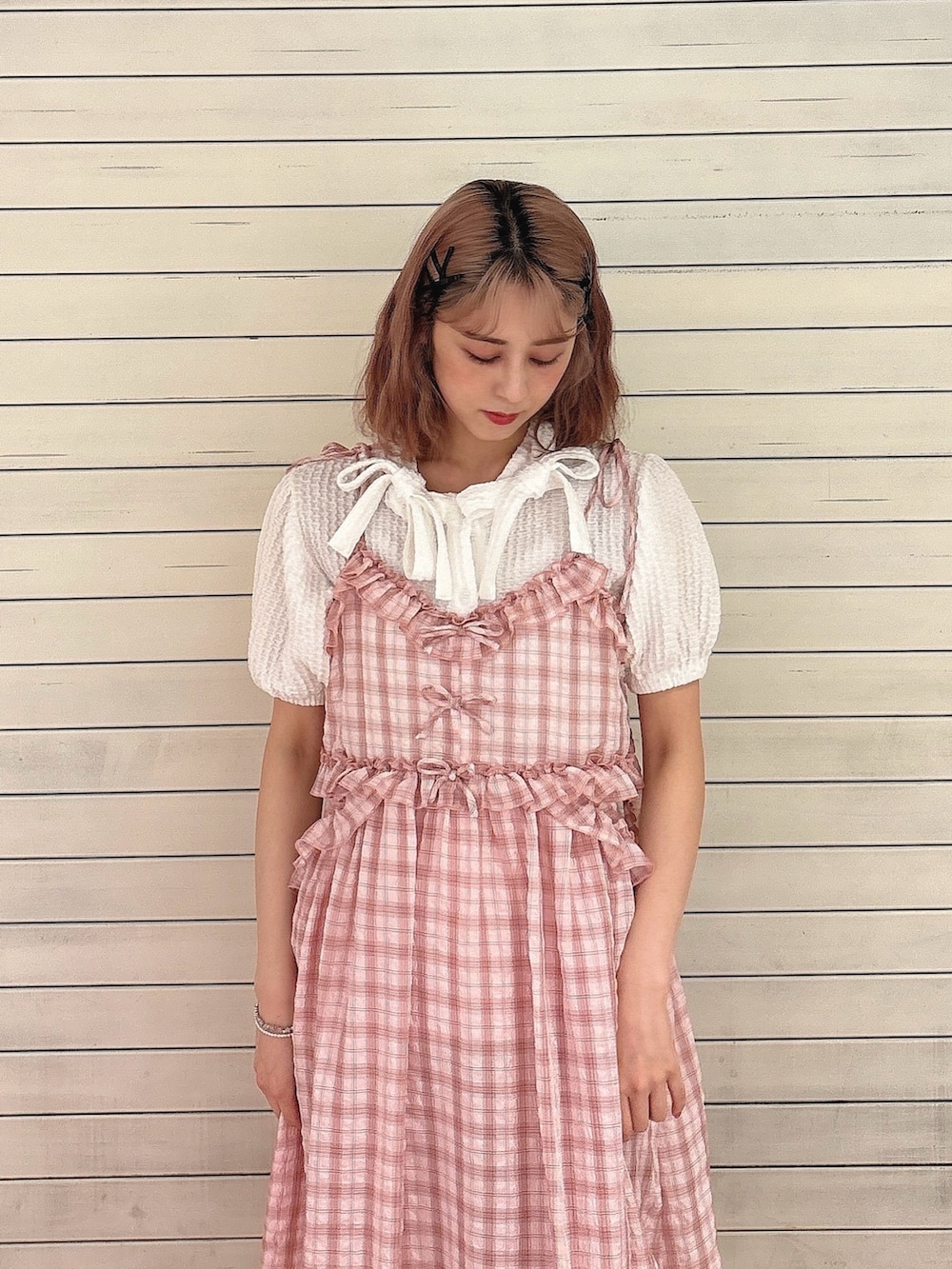 nanaka(merry jenny)｜merry jennyのワンピースを使ったコーディネート