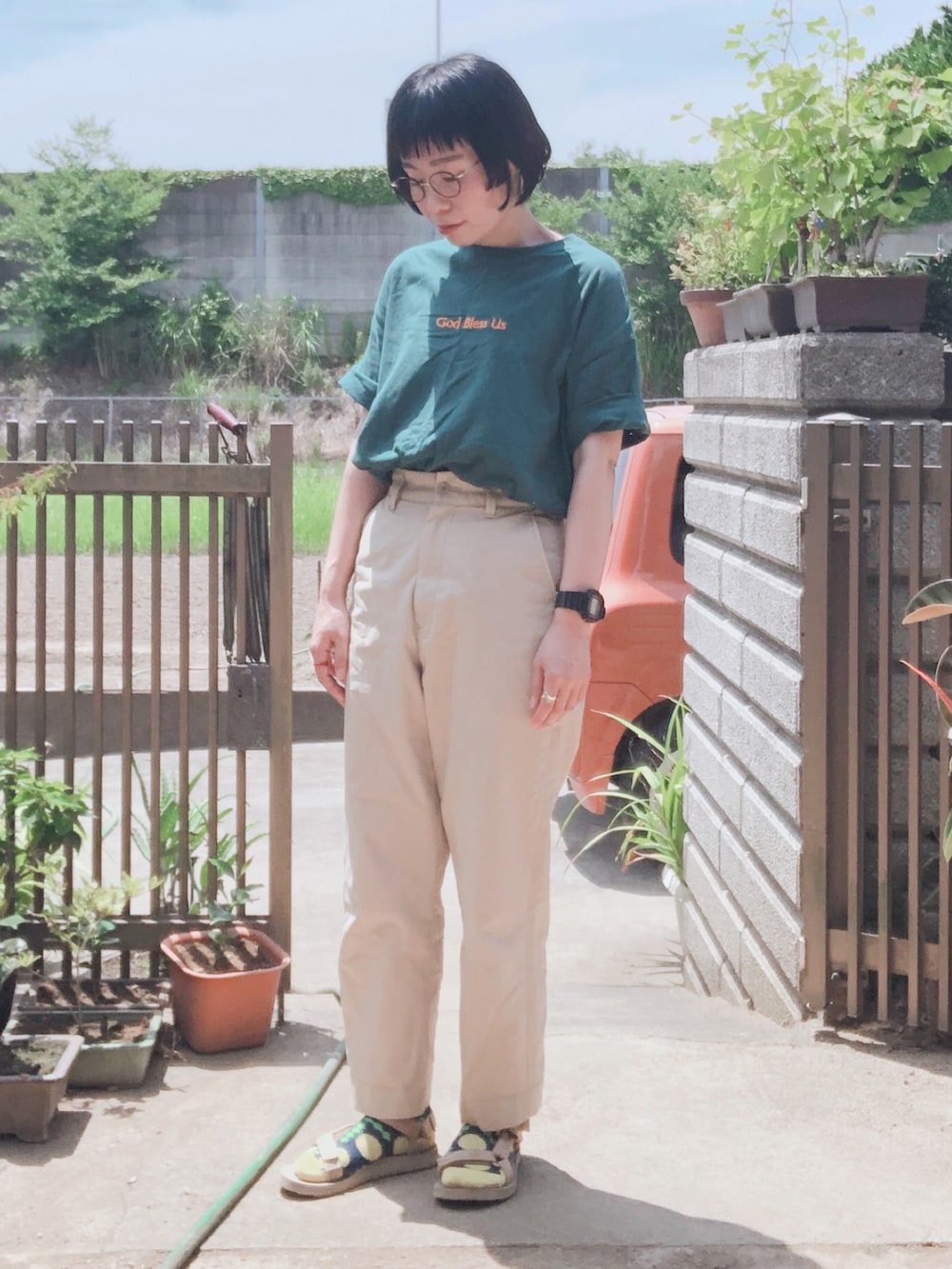 NANAE｜藤井風TシャツのTシャツ/カットソーを使ったコーディネート - WEAR