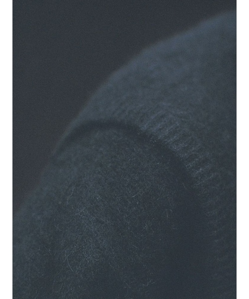 LIDNM（リドム）の「CASHMERE HARD MILLED ZIP VEST（ベスト）」 - WEAR