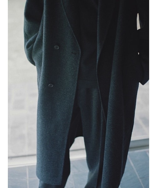 LIDNM（リドム）の「SHAWL COLLAR REVER COAT（その他アウター）」 - WEAR