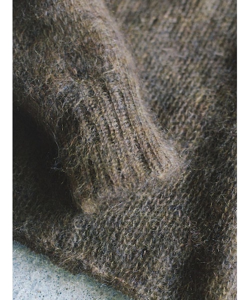LIDNM（リドム）の「KID MOHAIR MIX KNIT（ニット/セーター）」 - WEAR
