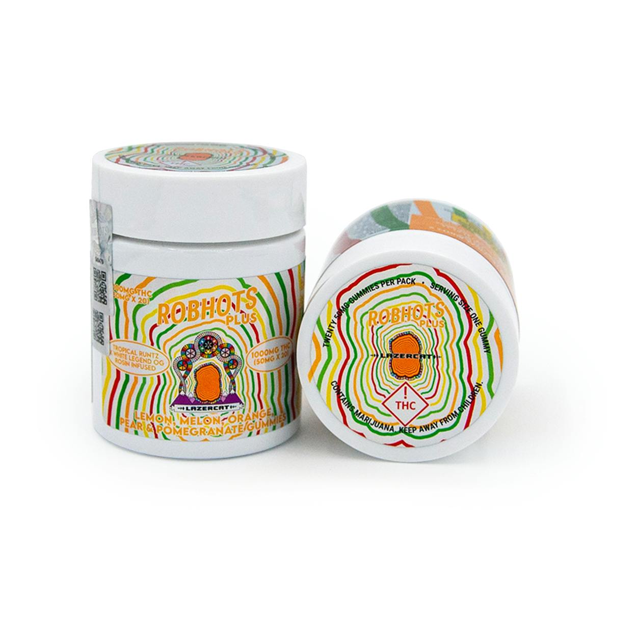 Lazercat Rosin Multipack 1000mg - Tropical Runtz x White Legend OG