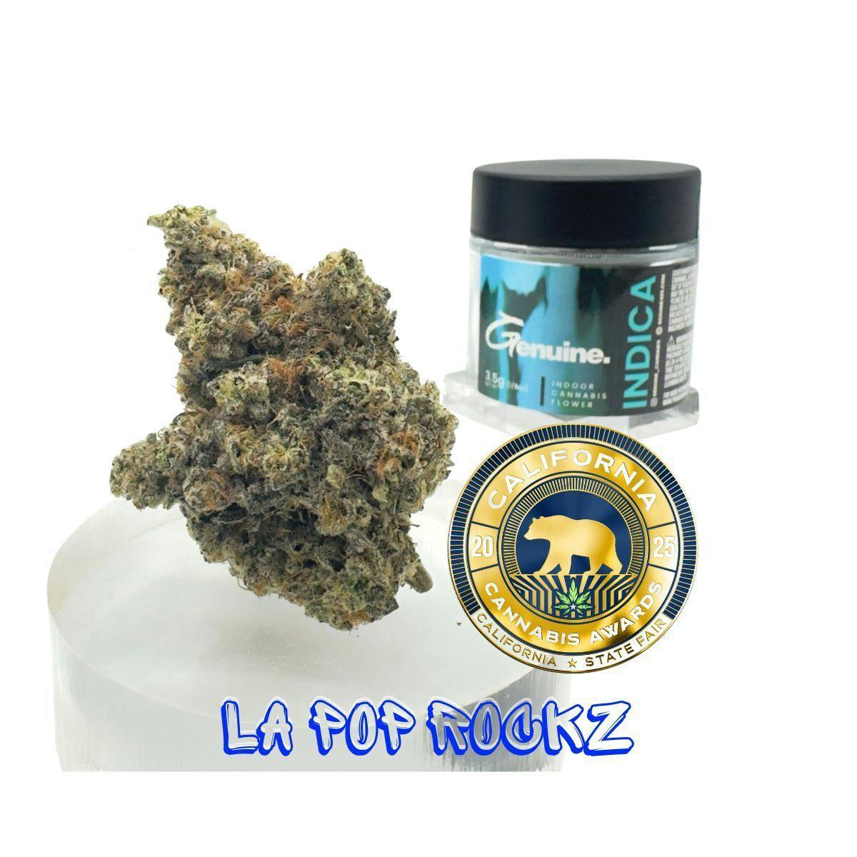 LA Pop Rockz - Indoor Flower - 3.5g (Jar) - Genuine