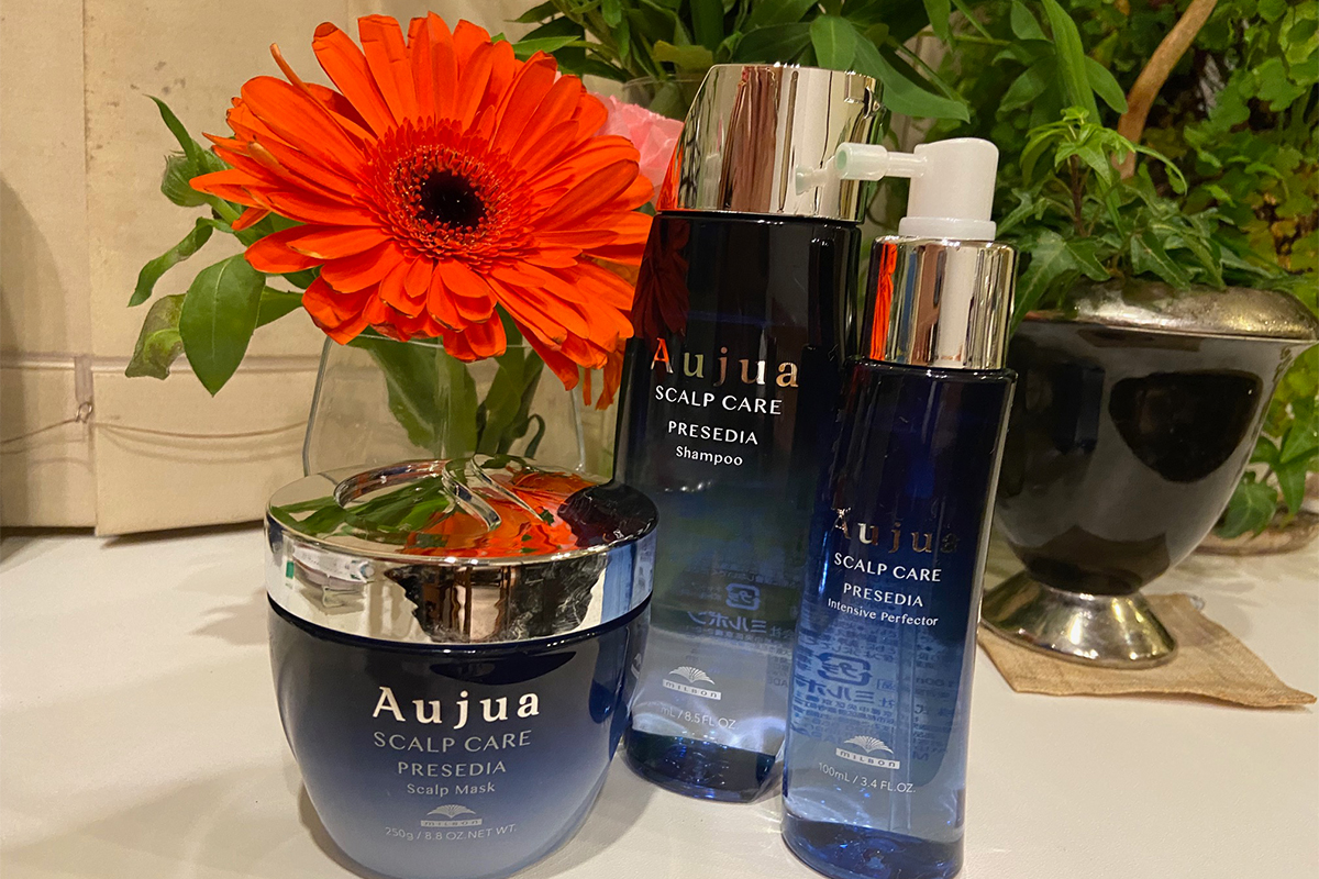 分け目や、つむじの悩みに。オージュア歴3年の愛用者が「頭皮ケア」の