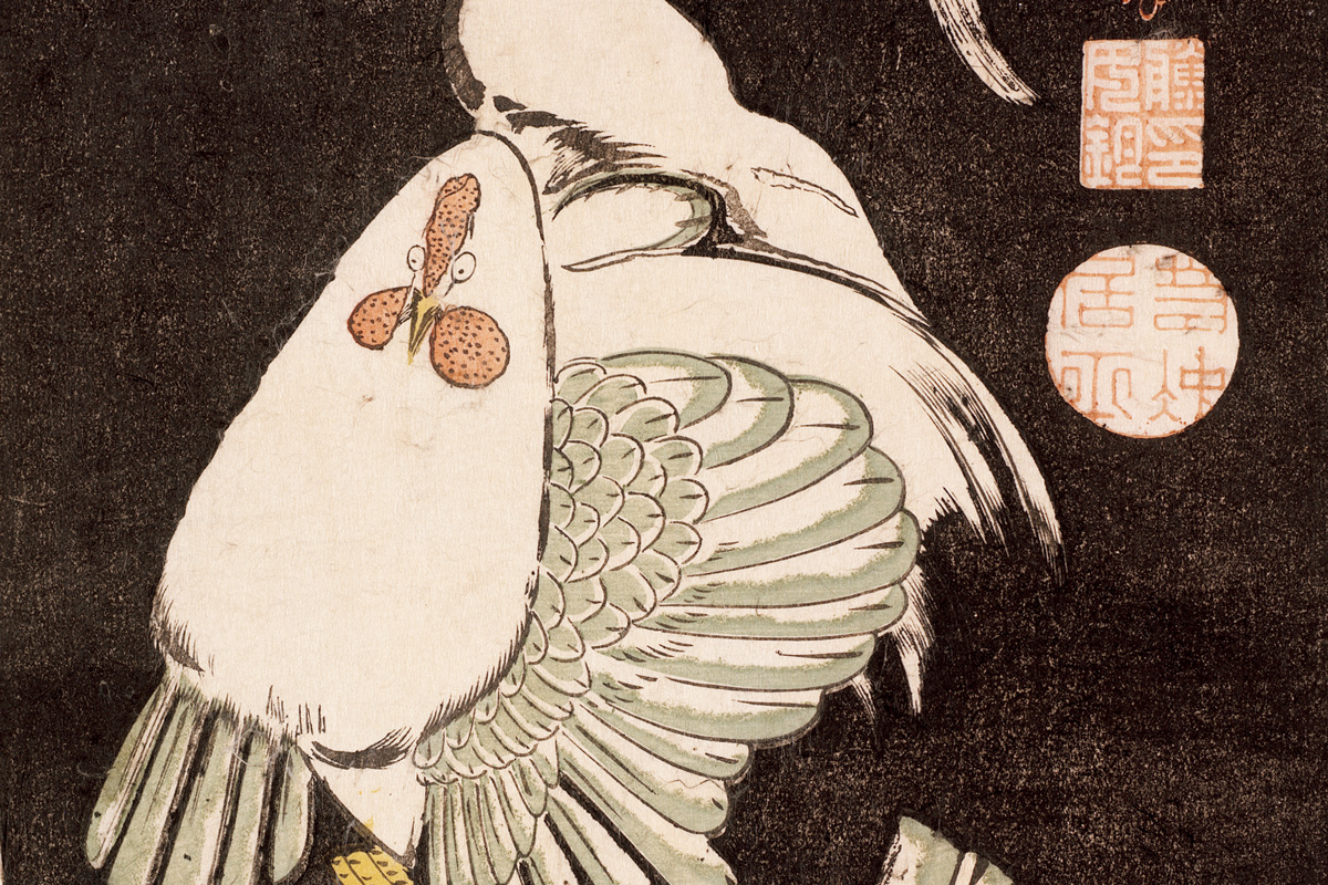 初来日の伊藤若冲作品に刮目！ ロックフェラー・コレクション「雌雄鶏