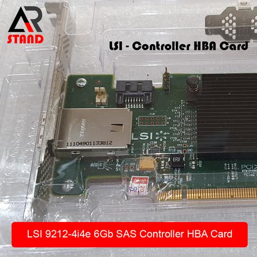 Sata Hba Original LSI 9212-4i4e LSI00192 HBA Card 6Gb/s SAS+SATA
