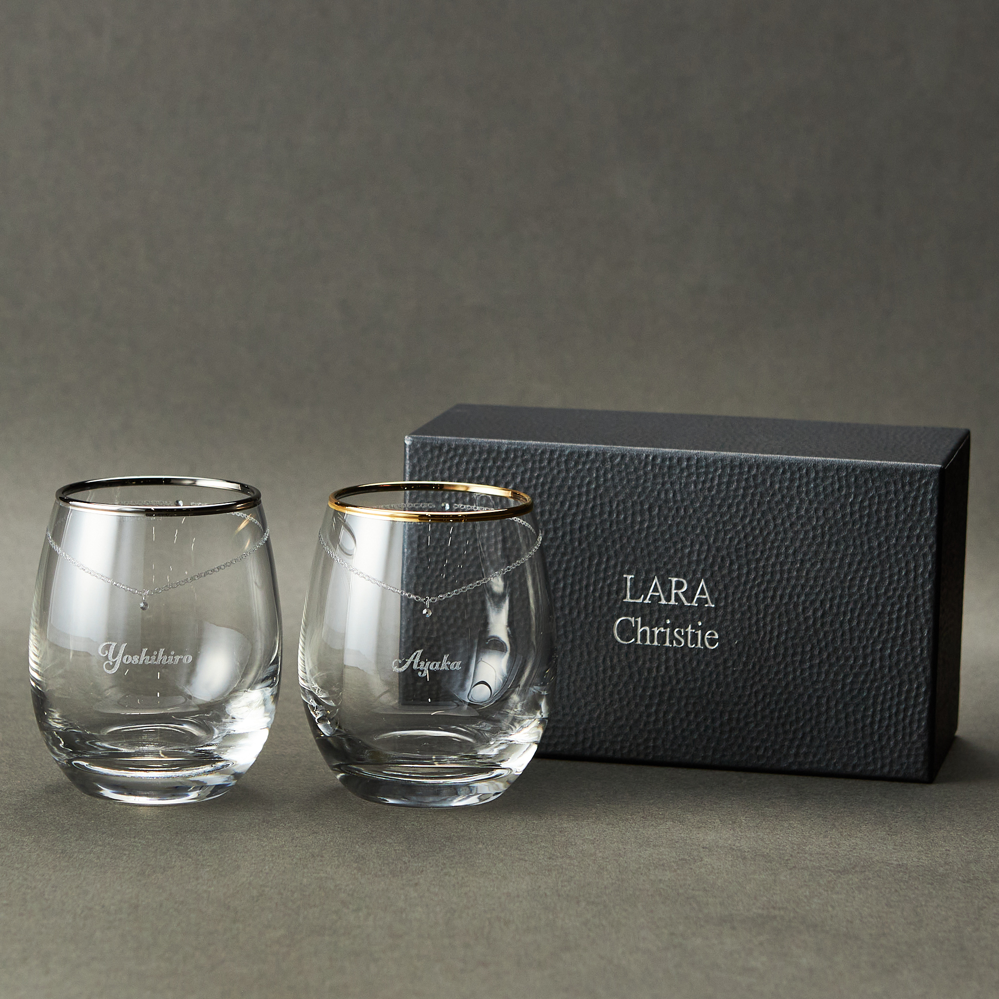 名入れ可能】ペアグラス | LARA Christie（ララクリスティー）の