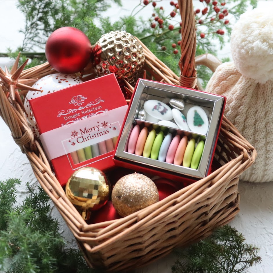 クリスマス限定】フランス産 メッセージプリント ドラジェ アソート