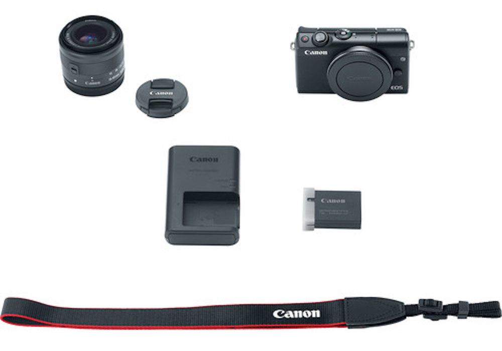 CANON EOS M100 KIT 15-45mm F/3.5-6.3 IS STM - 24.2MP - ADSL