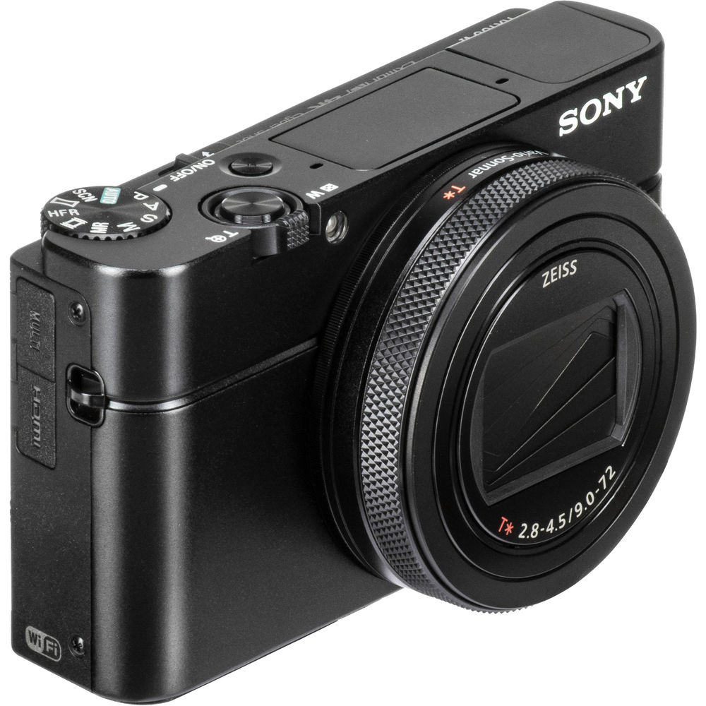 SONY CYBER SHOT RX100 VI - 20.1MP (DSCRX100M6/B) - ADSL CÂMERAS