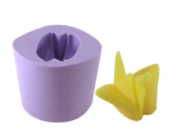 Forma de Silicone Pássaro Tsuru (Origami) Ib-1370 / S-1211