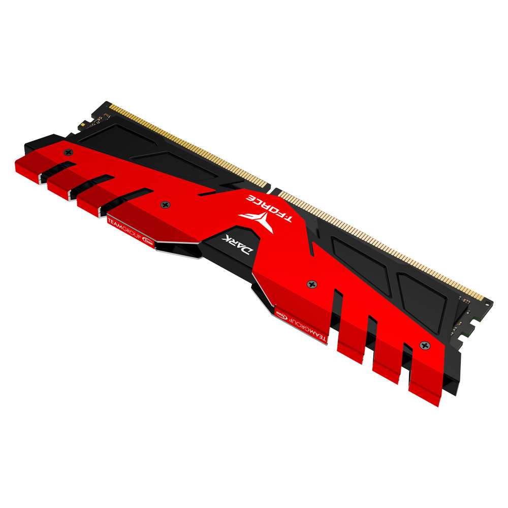DARK DDR4 DESKTOP MEMORY RED 32GB(4x8GB) 3200MHz CL16 | TEAMGROUP