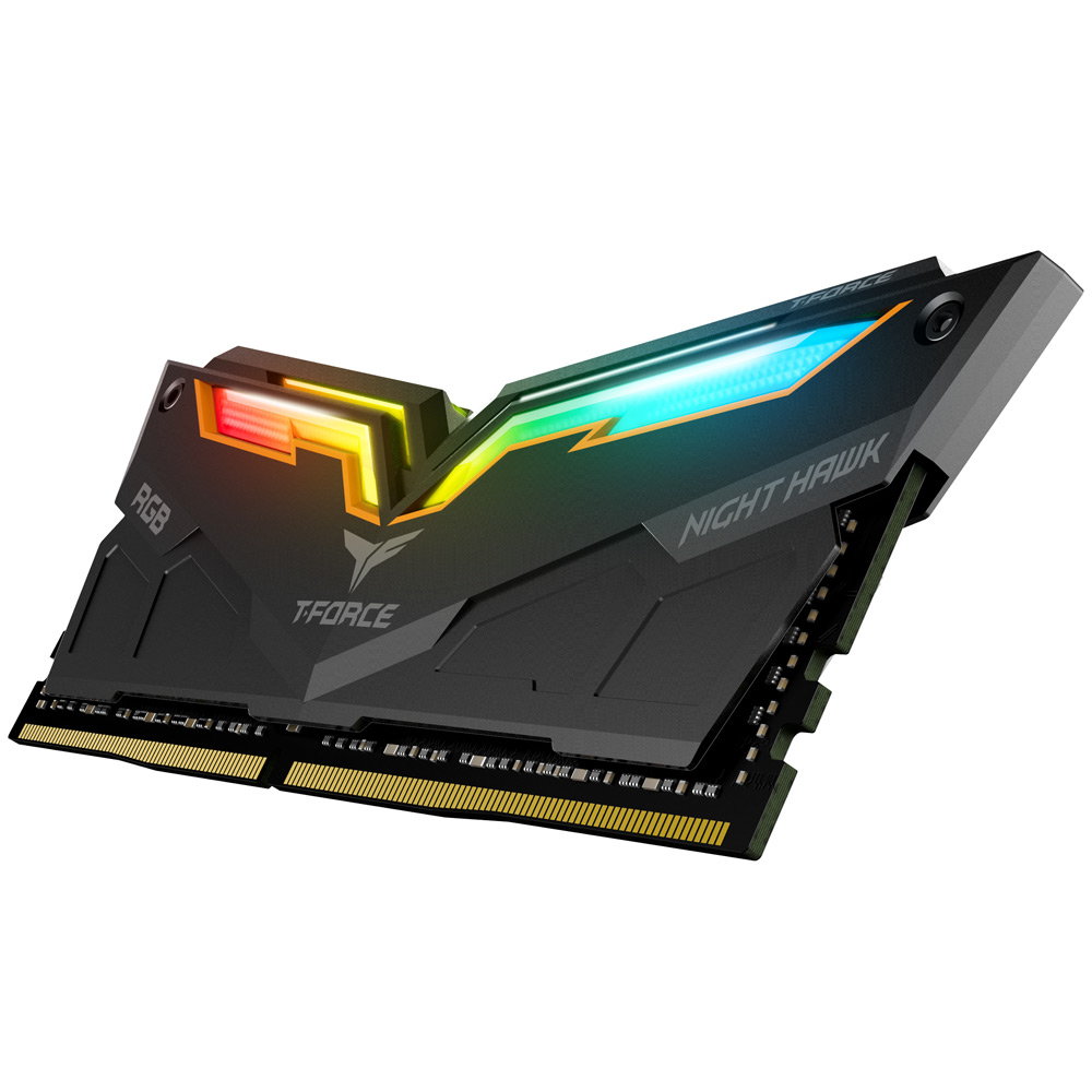 NIGHT HAWK RGB DDR4 DESKTOP MEMORY Gen1 BLACK 32GB(2x16GB) 4000MHz