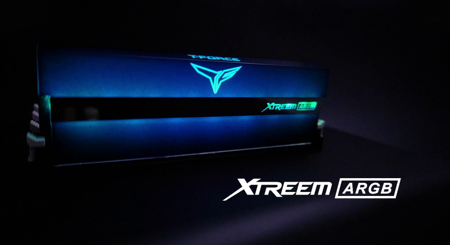 XTREEM ARGB DDR4 DESKTOP MEMORY BLUE 16GB(2x8GB) 3600MHz CL18