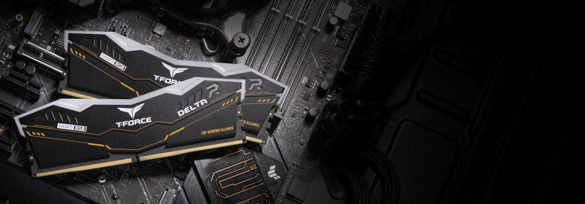 DELTA TUF Gaming Alliance RGB DDR5 DESKTOP MEMORY 64GB(2x32GB