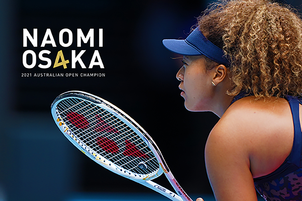 大坂なおみがデザインしたテニスラケットの追加発売が決定! 4月下旬