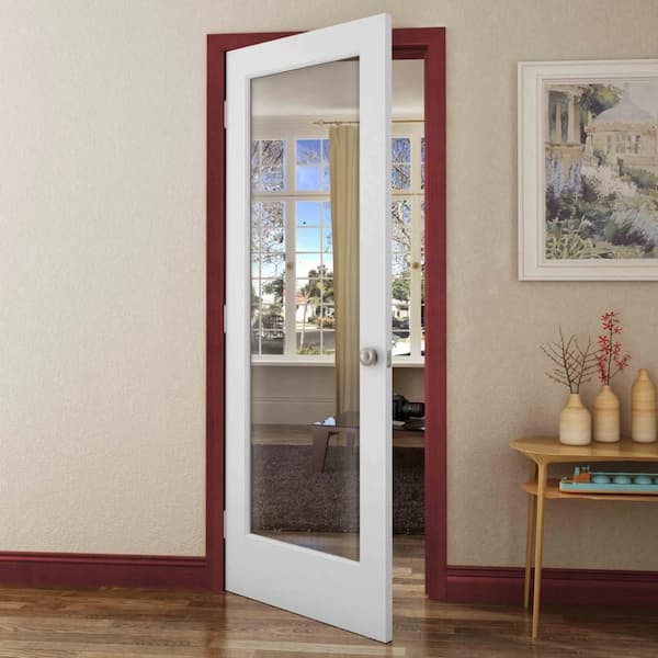 MMI DOOR 36 in. x 80 in. Right Hand Primed Composite Glass Full