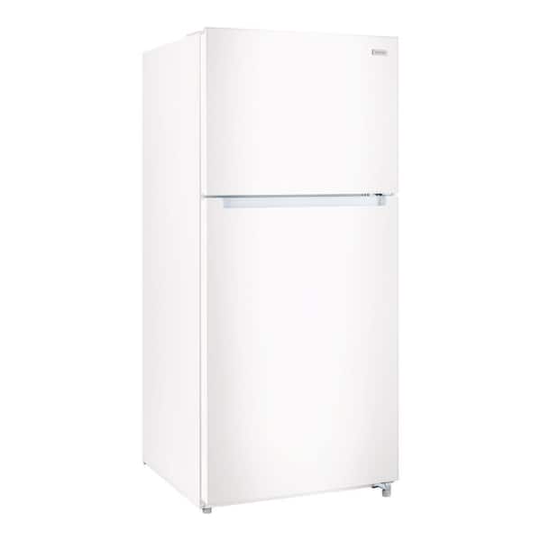 Vissani 18 cu. ft. Top Freezer Refrigerator DOE in White, Garage