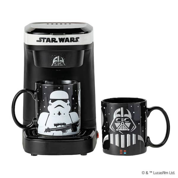 Uncanny Brands Star Wars Darth Vader and Stormtrooper Single Cup